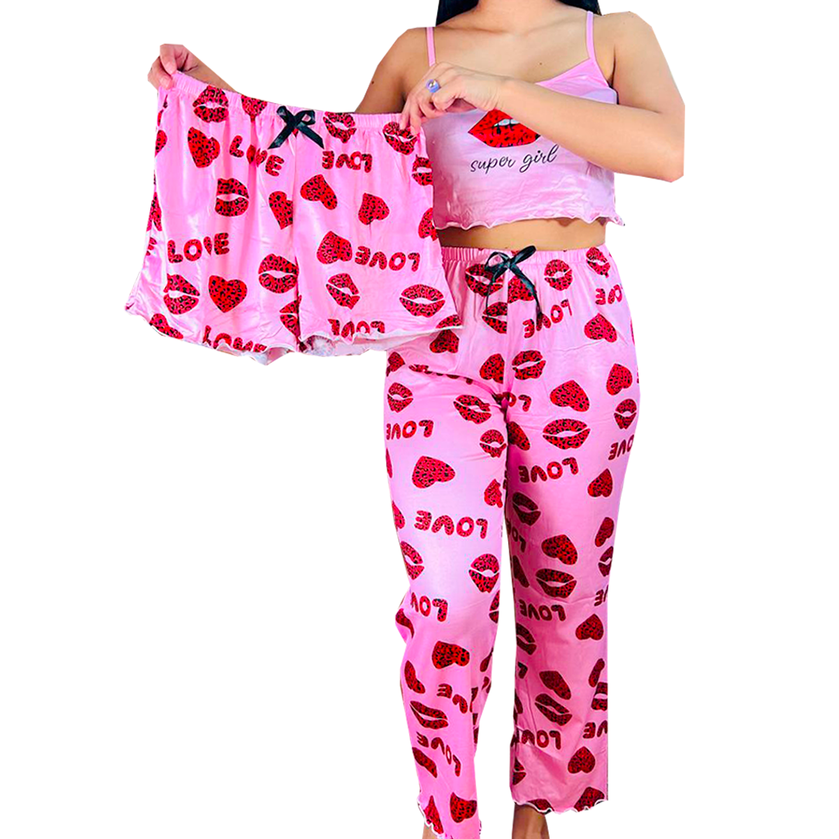 Conjunto Pijama Diseño Love
