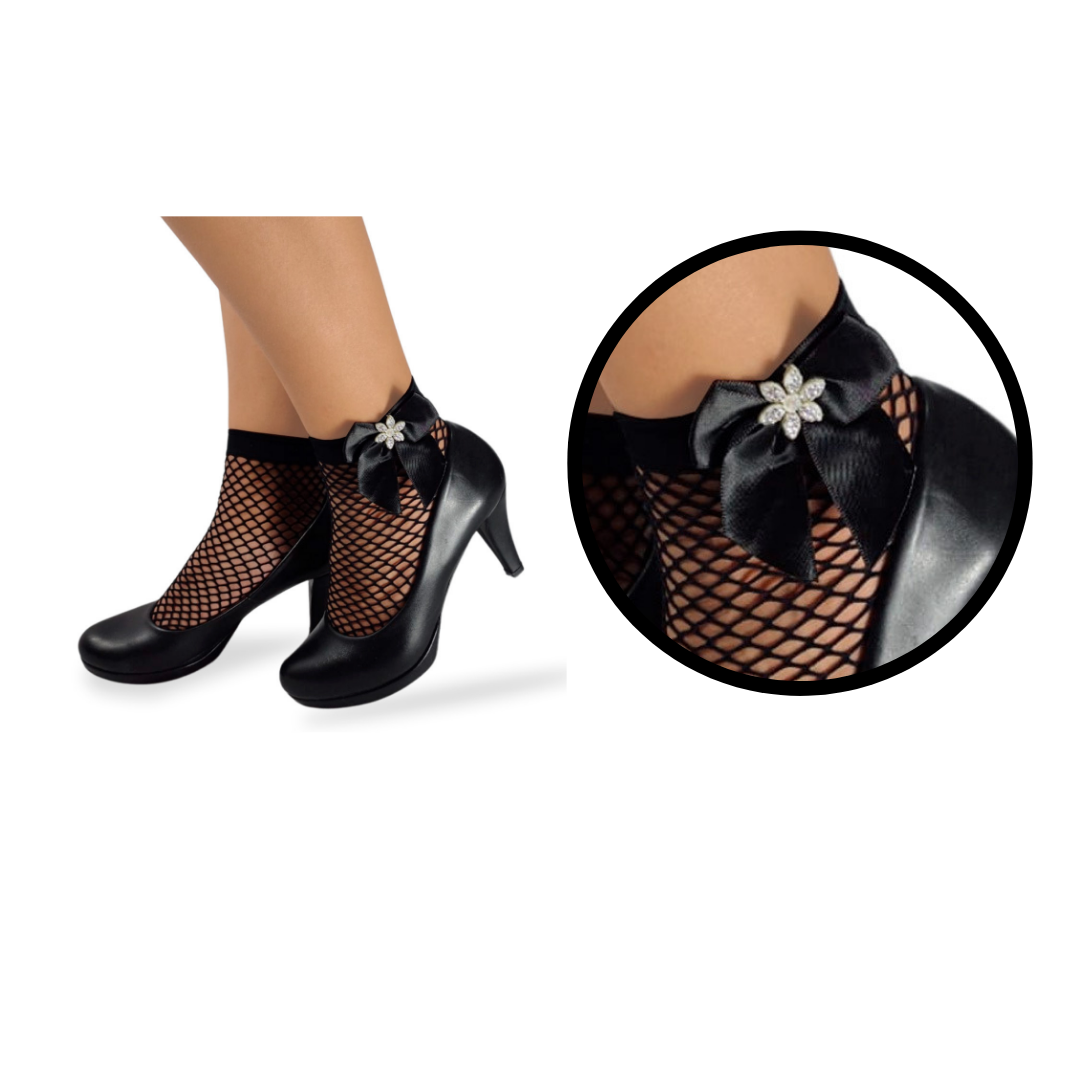 Calcetas Red Moño De Mujer (4 pares)