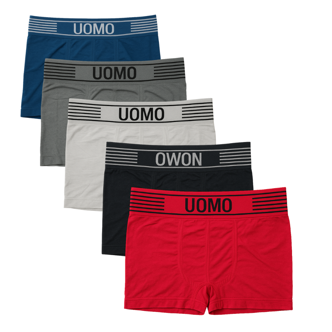 Bóxer Hombre Microfibra Mayoreo Moda Paquete De 12 Piezas