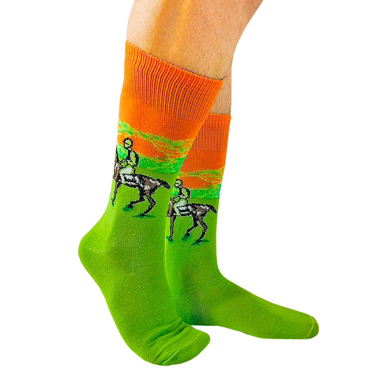 Calcetines Arte "Jugador De Polo"