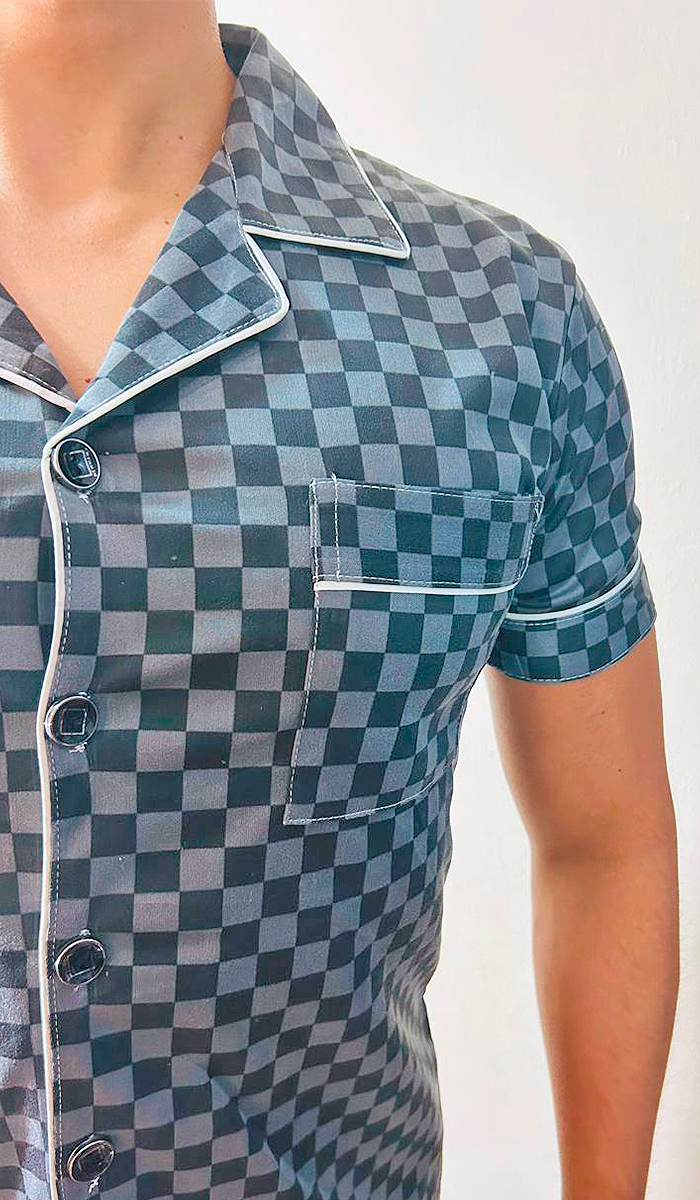 Pijama De Hombre Cuadritos