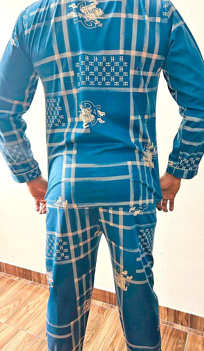Pijama De Hombre HHH Color Azul