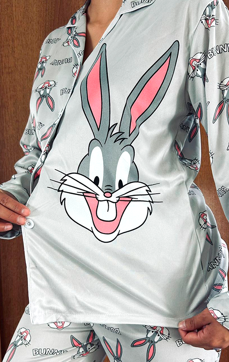 Pijama Botones Diseño De "Bugs Bunny"