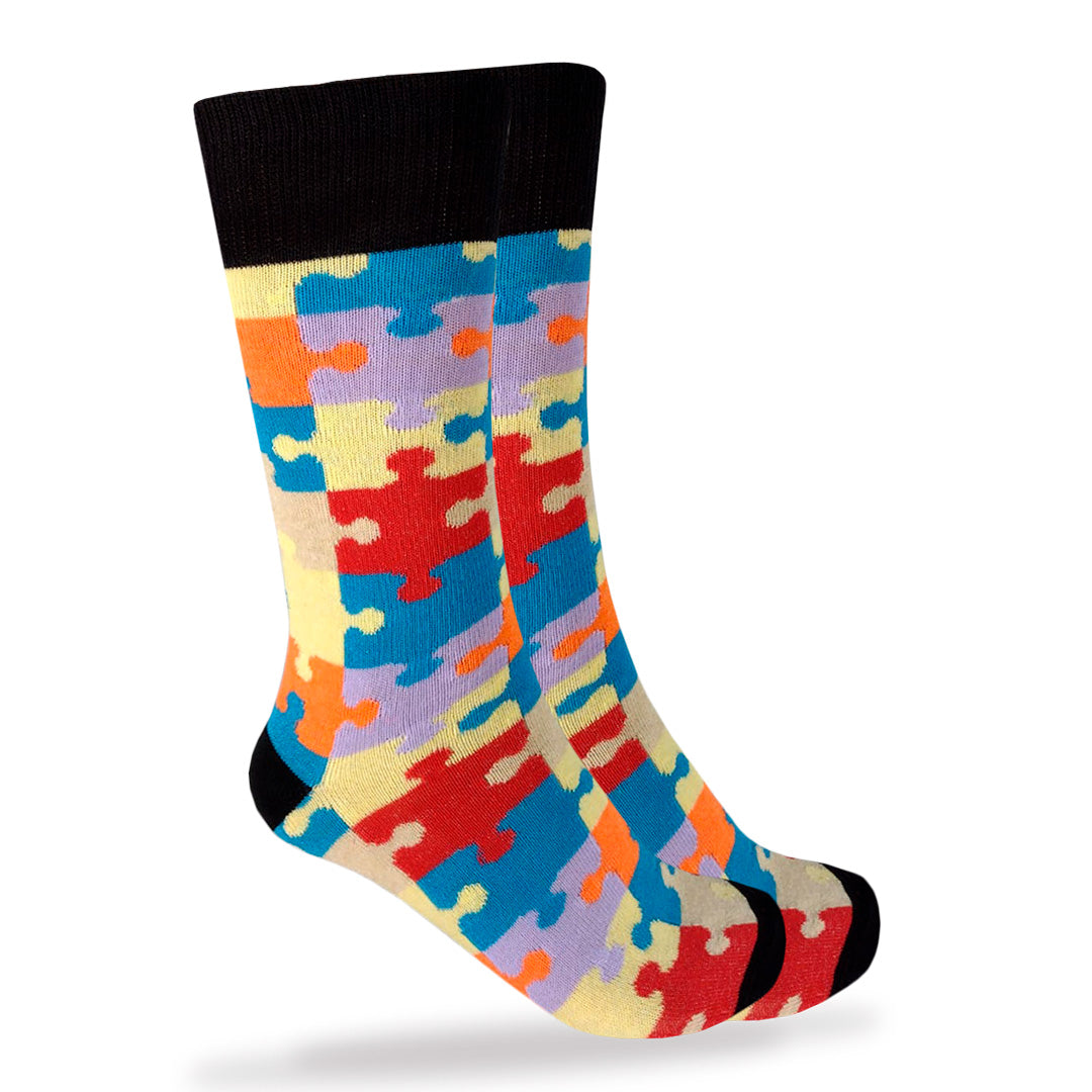 Calcetines Divertidos "Rompecabezas"