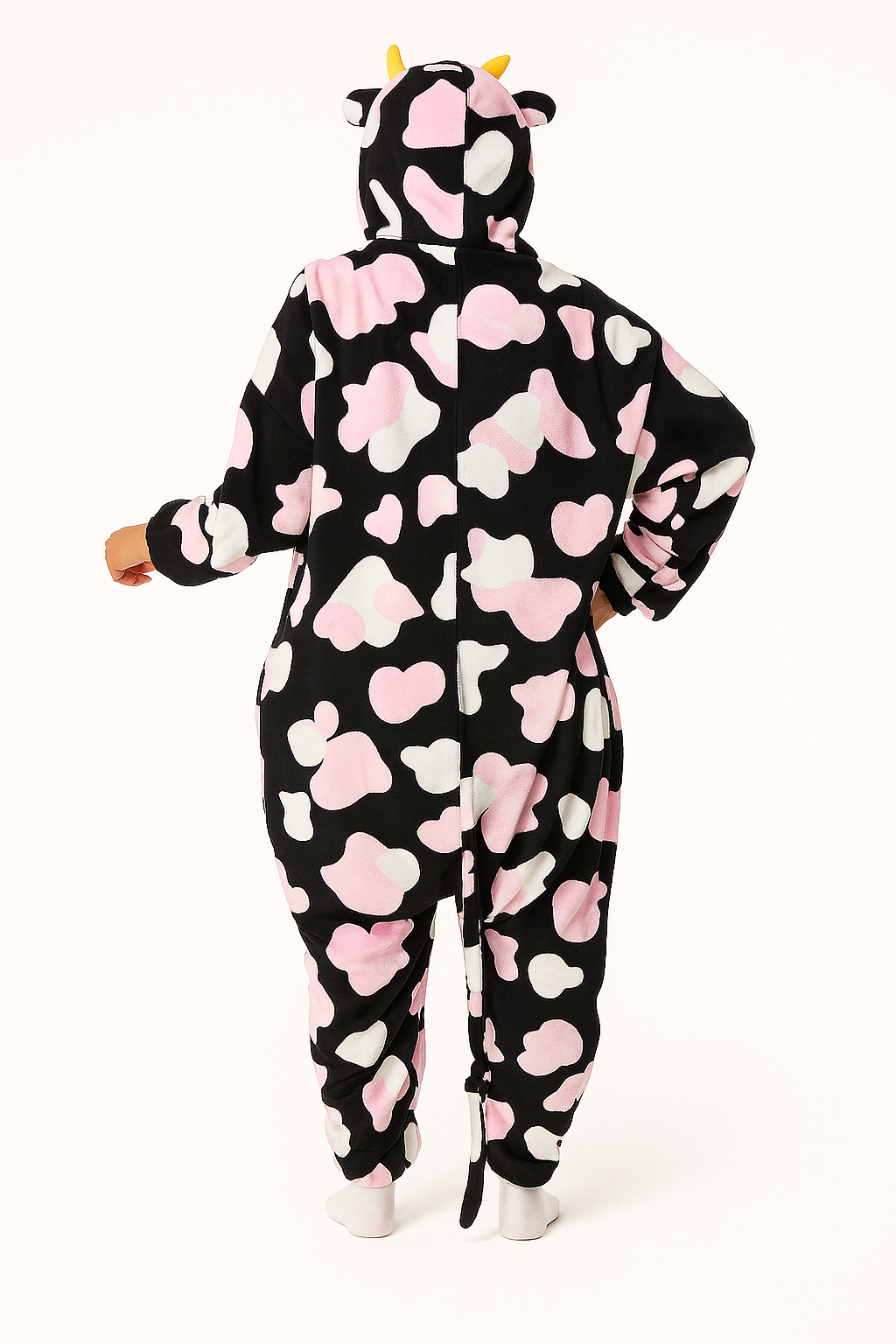 Pijama Mameluco De Vaca Animal Unisex Adulto Disfraz Moda
