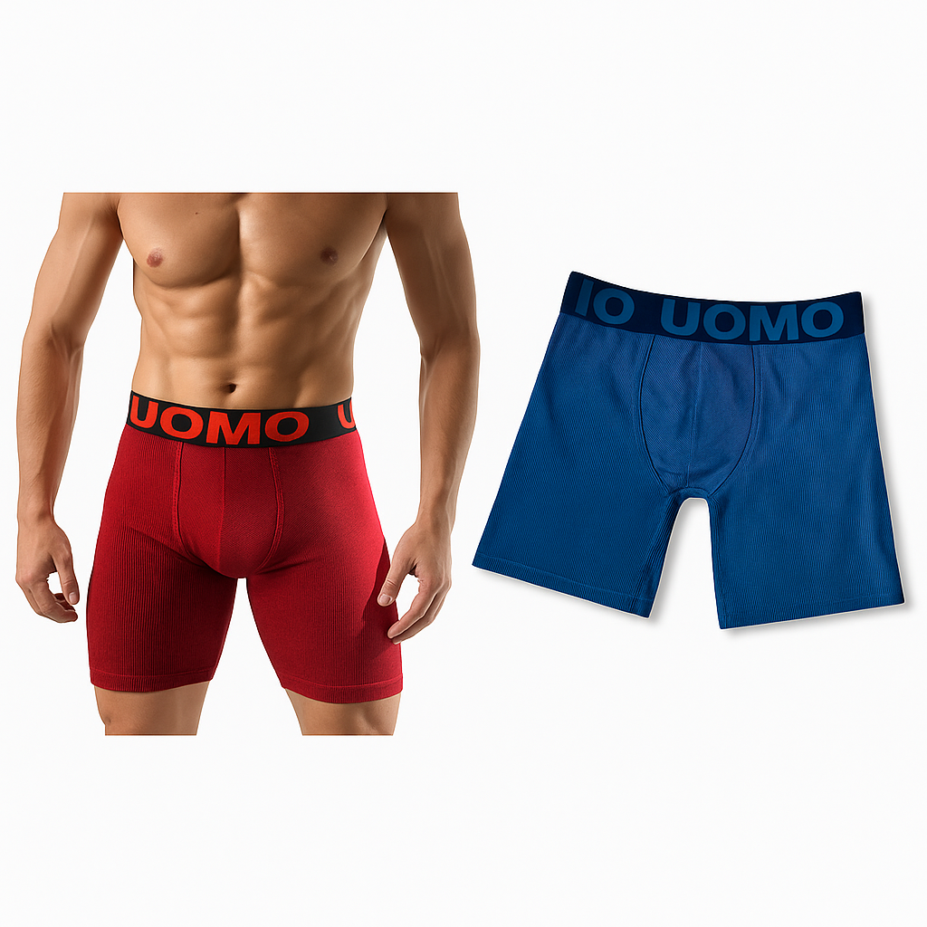 Bóxer Caballero Largos Briefs 6 Piezas