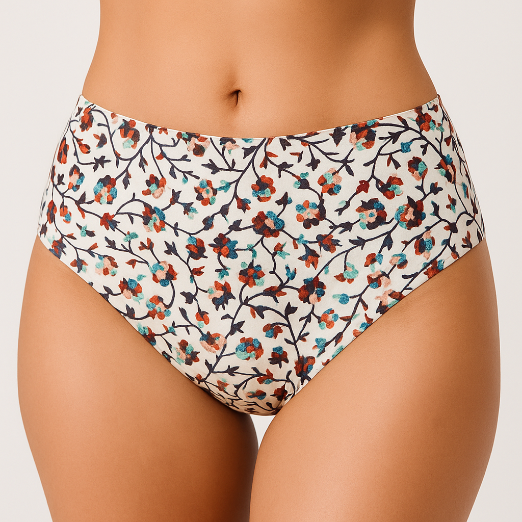 Calzón De Dama Pantaleta Brief Invisible Sin Costura Confort 12 Piezas