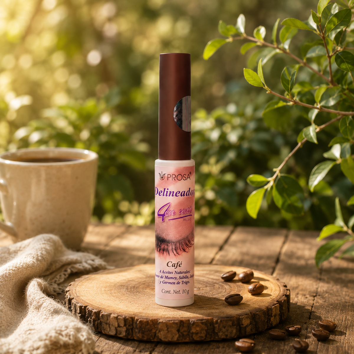 Prosa Delineador de Ojos 4 en 1 Líquido Café 10 g
