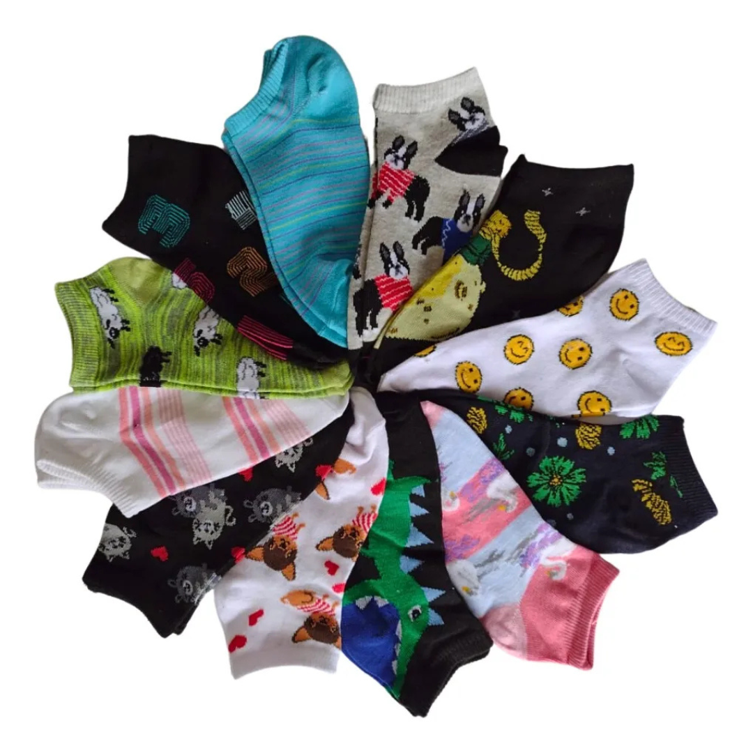 Tines De Dama Calidad Surtido Figuras (12 Pares)