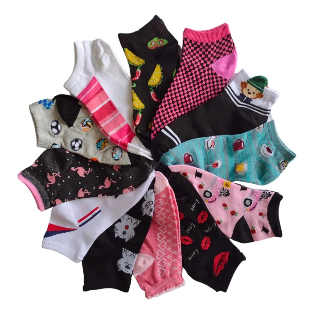 Tines De Dama Calidad Surtido Figuras (12 Pares)