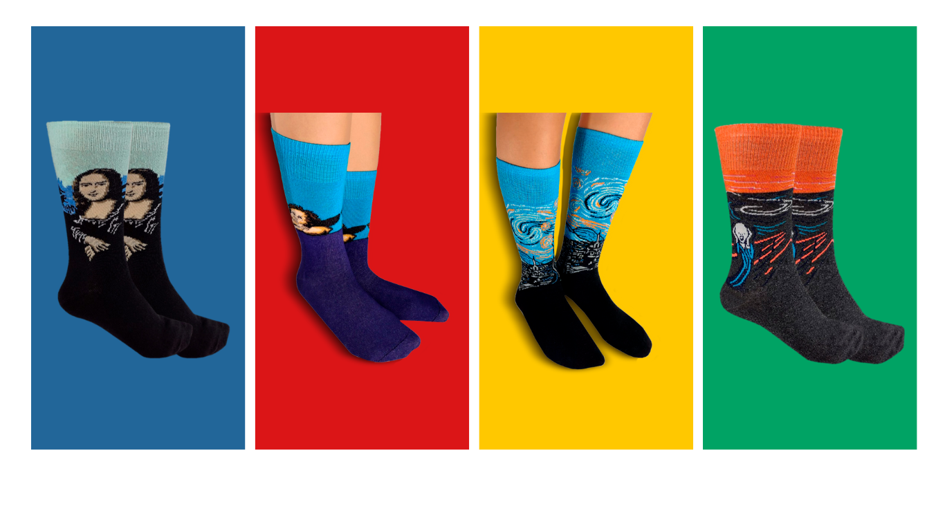 MAD BOX Calcetines Obras De Arte 10 Pares