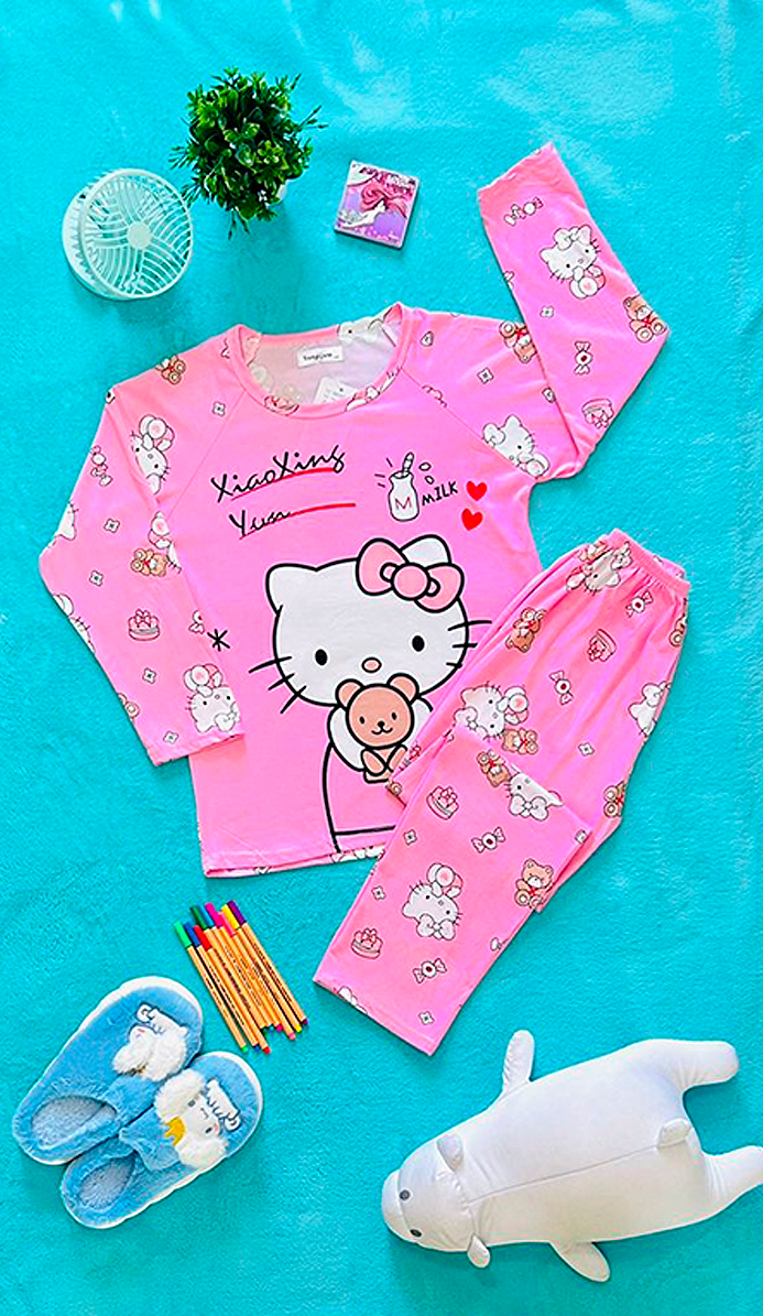 Pijama Infantil Súper fresca "Hello Kitty"