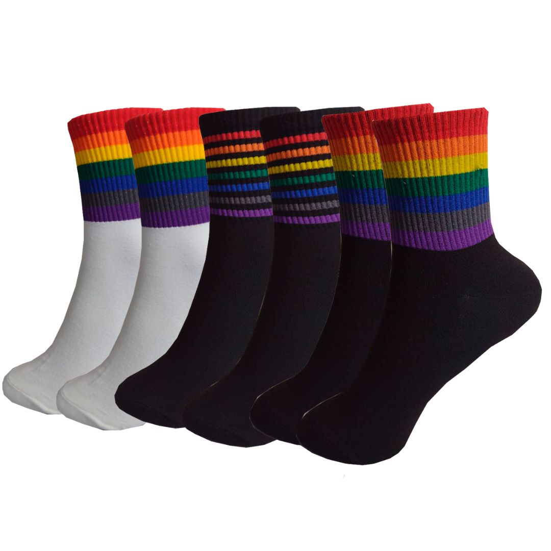 LOTE Calcetines LGBT Pride Orgullo Tobilleros 200 PARES