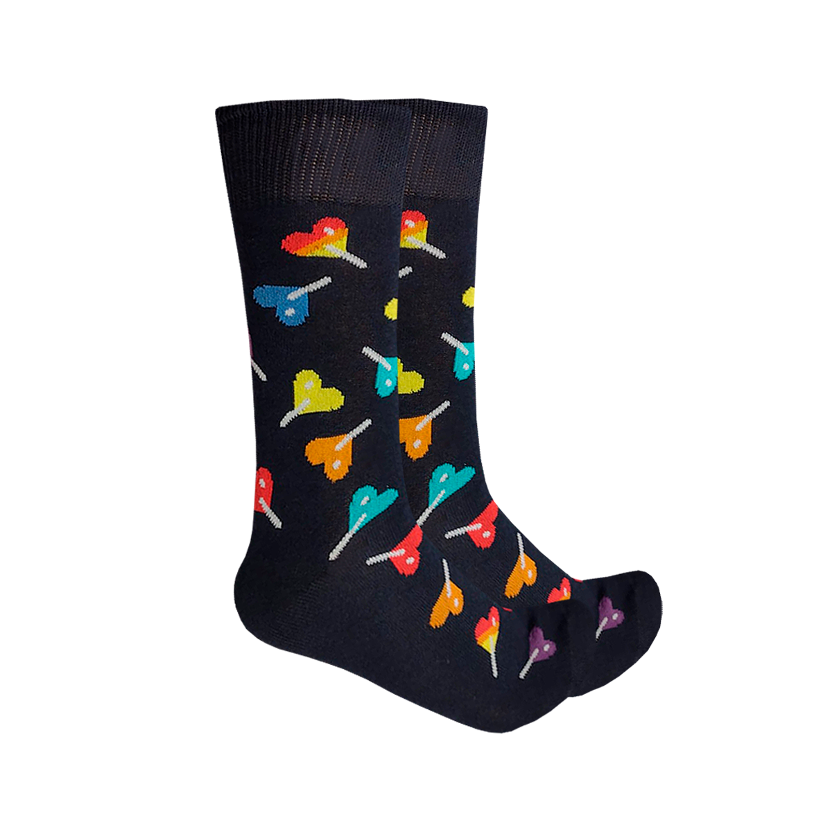 Calcetines "Paletas De Corazón"