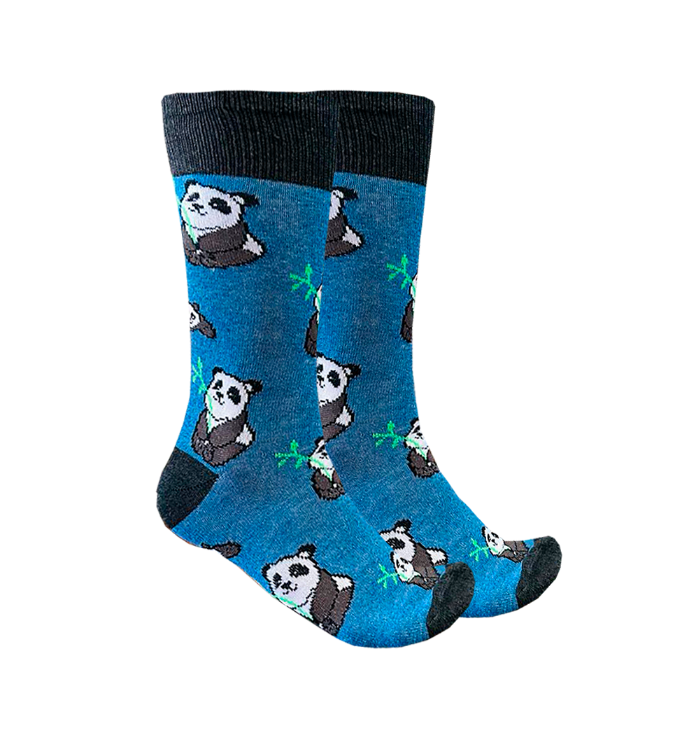 Calcetines "Panditas Color Azul"