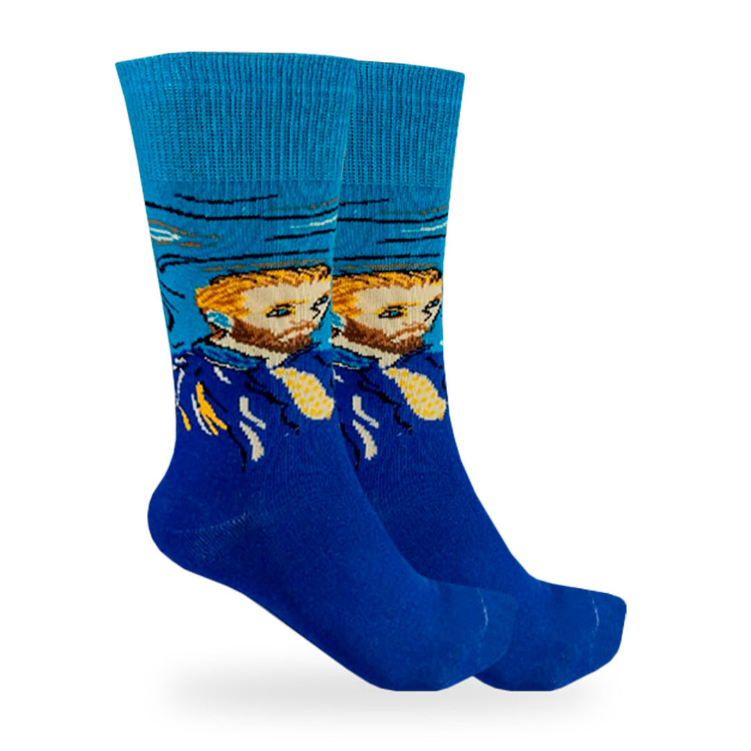 Calcetines Arte "Autorretrato De Van Gogh"