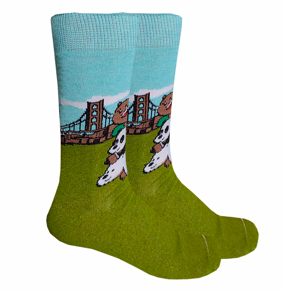 Calcetines Divertidos "Osos Escandalosos"