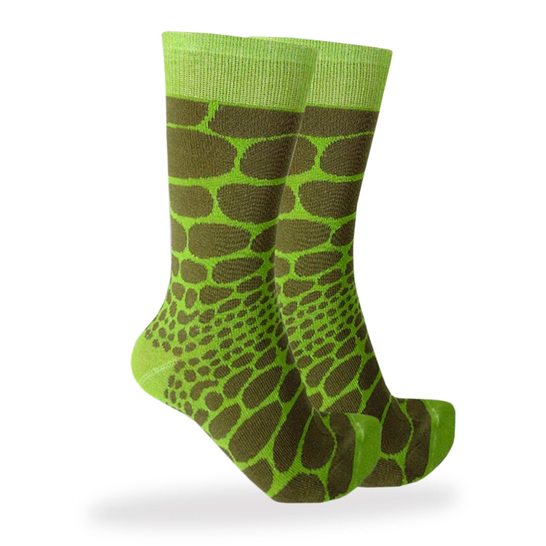 Calcetines Divertidos "Piel De Cocodrilo"