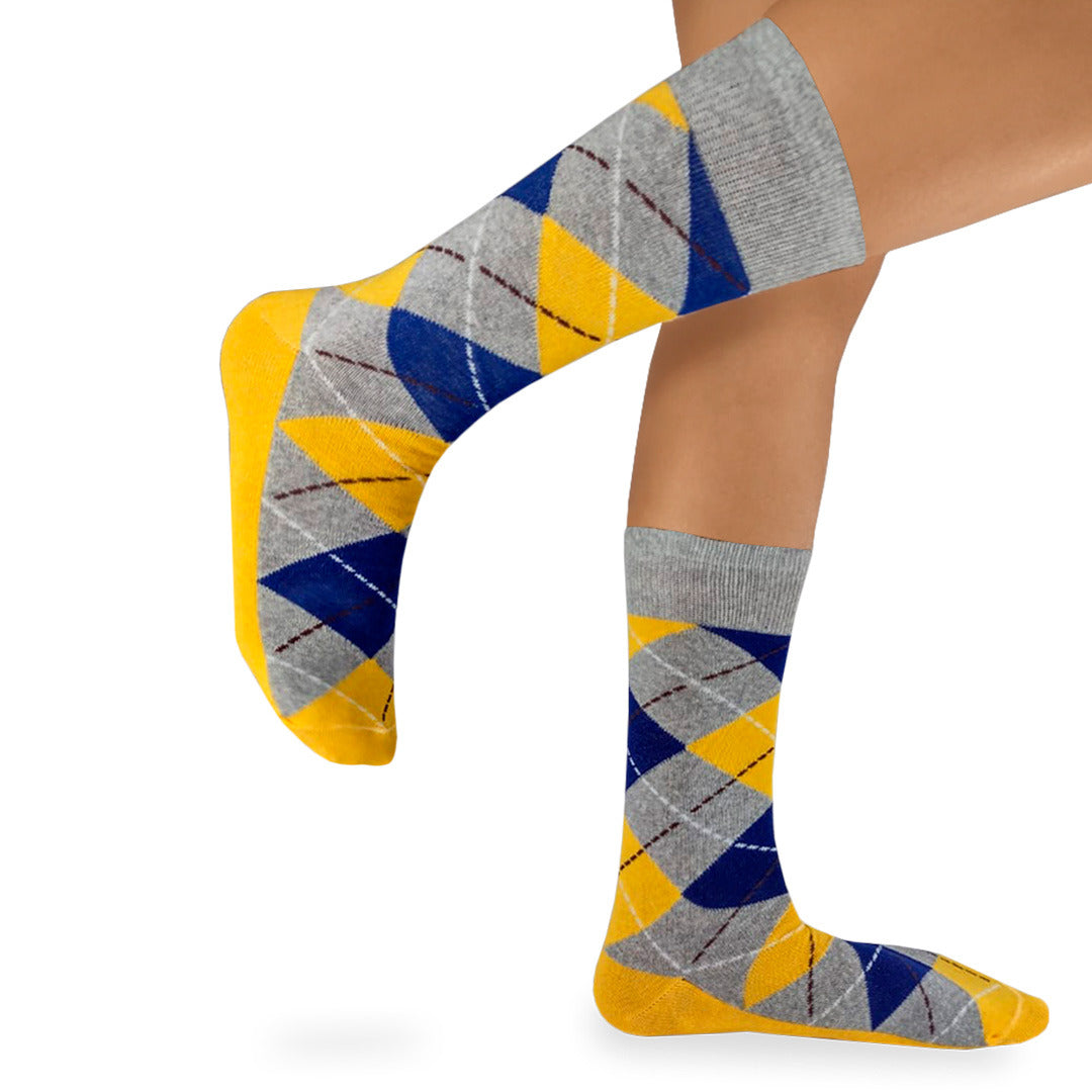 Calcetines "Rombos Amarillos"