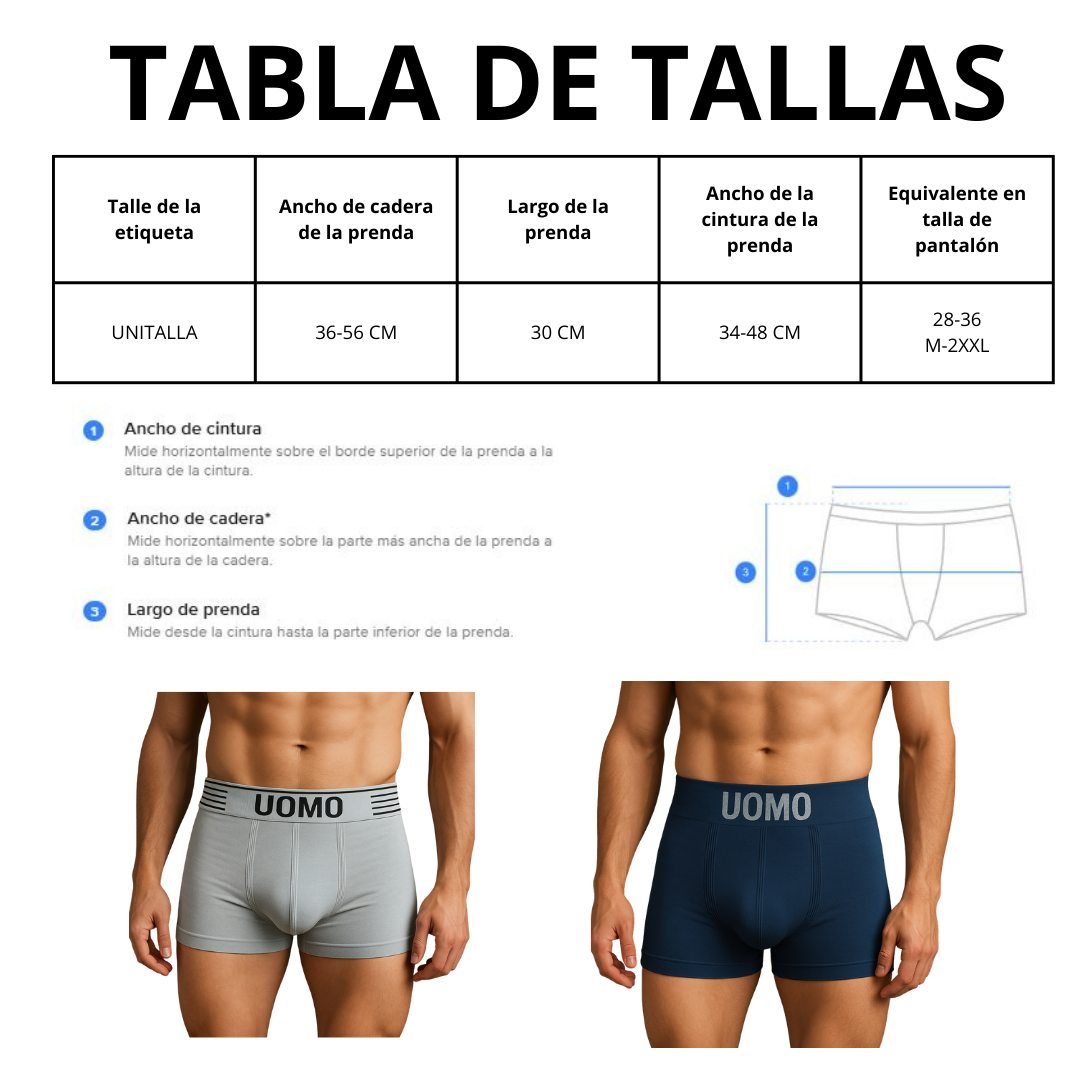 Bóxer Hombre Microfibra Mayoreo Moda Paquete De 12 Piezas