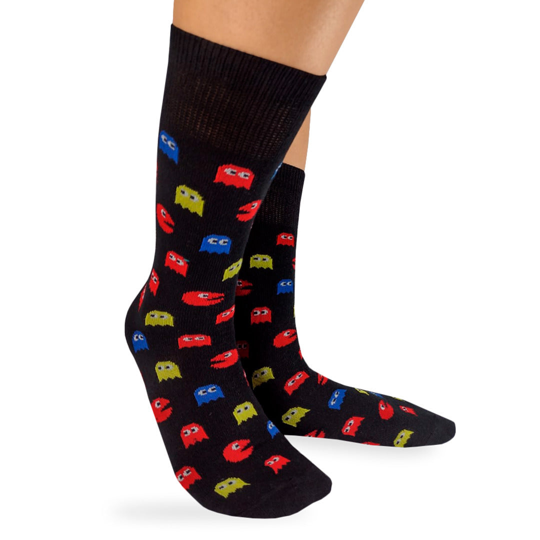 Calcetines Divertidos "Pac-Man"