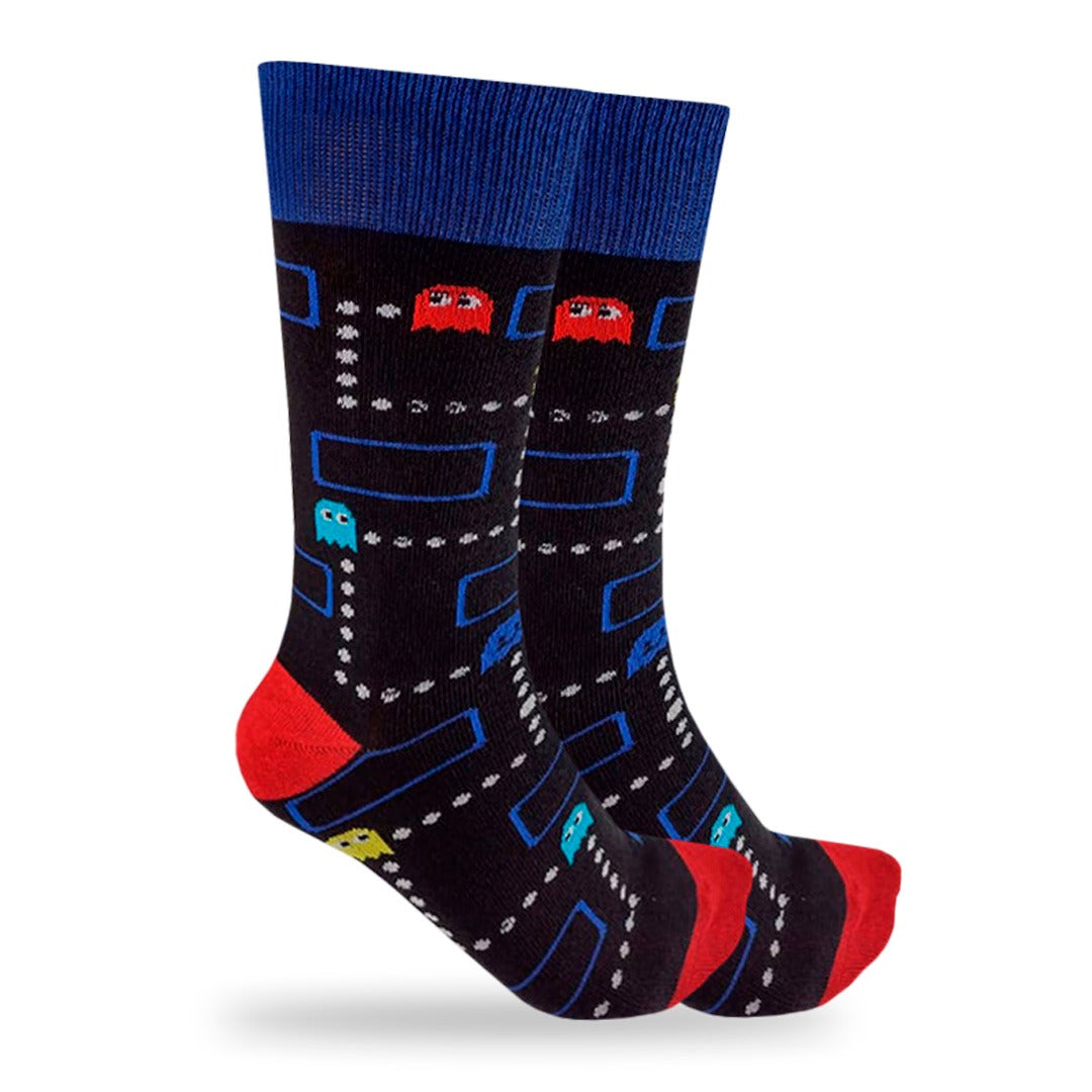 Calcetines Divertidos "Pantalla Pac-Man"