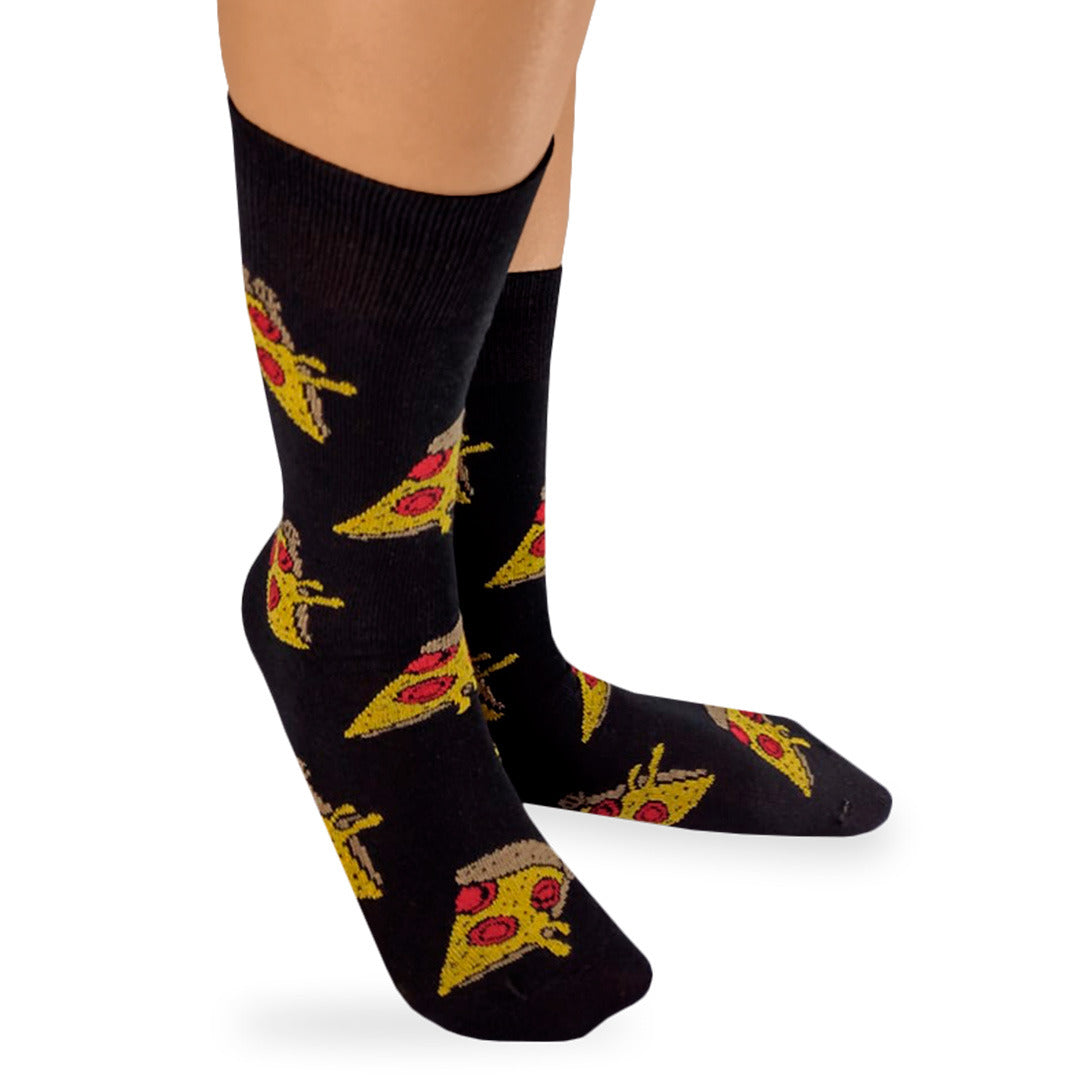 Calcetines Divertidos "Pizzas"