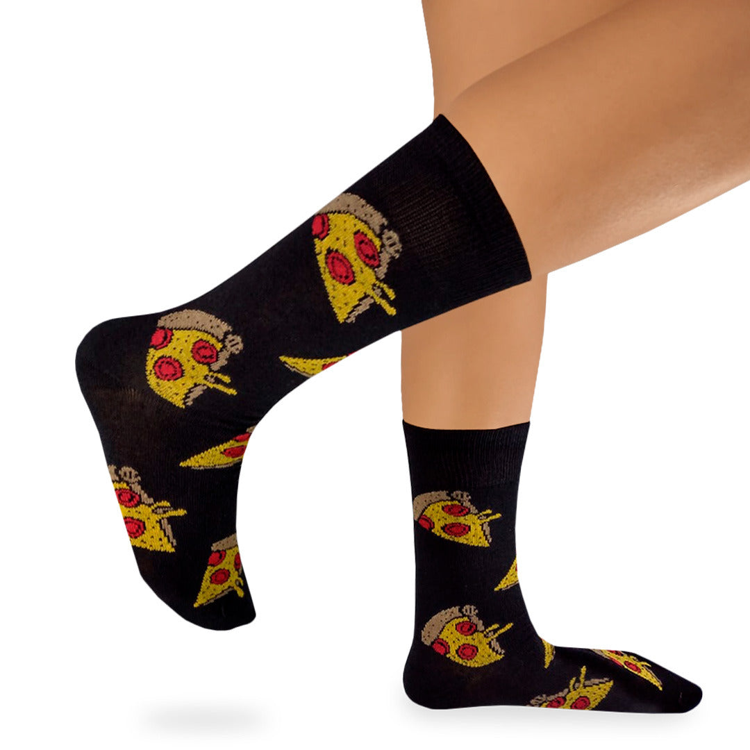 Calcetines Divertidos "Pizzas"