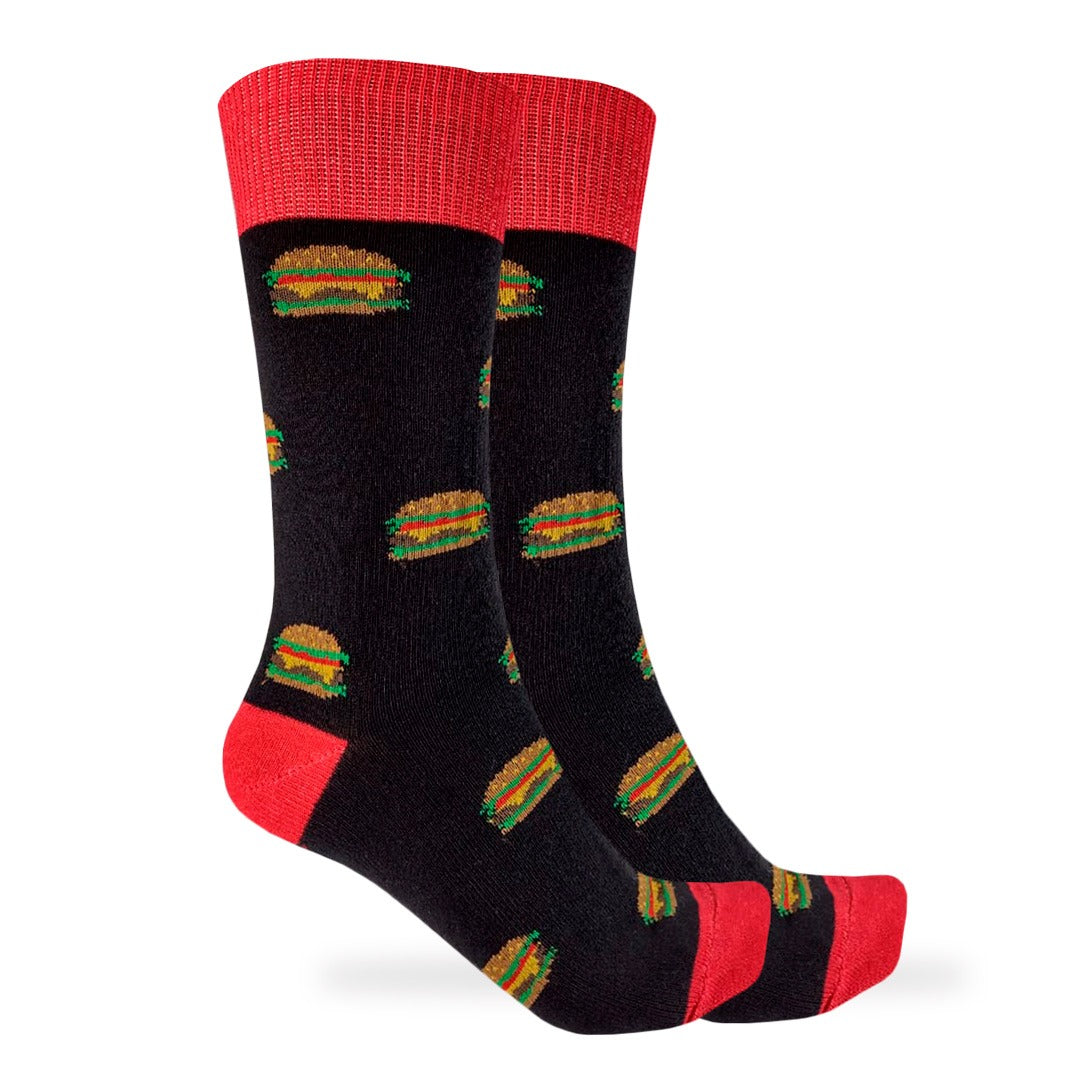Calcetines Divertidos "Hamburguesas"