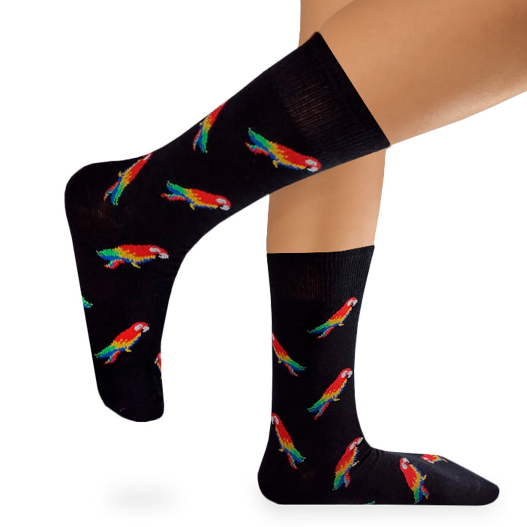 Calcetines Divertidos "Guacamayas"