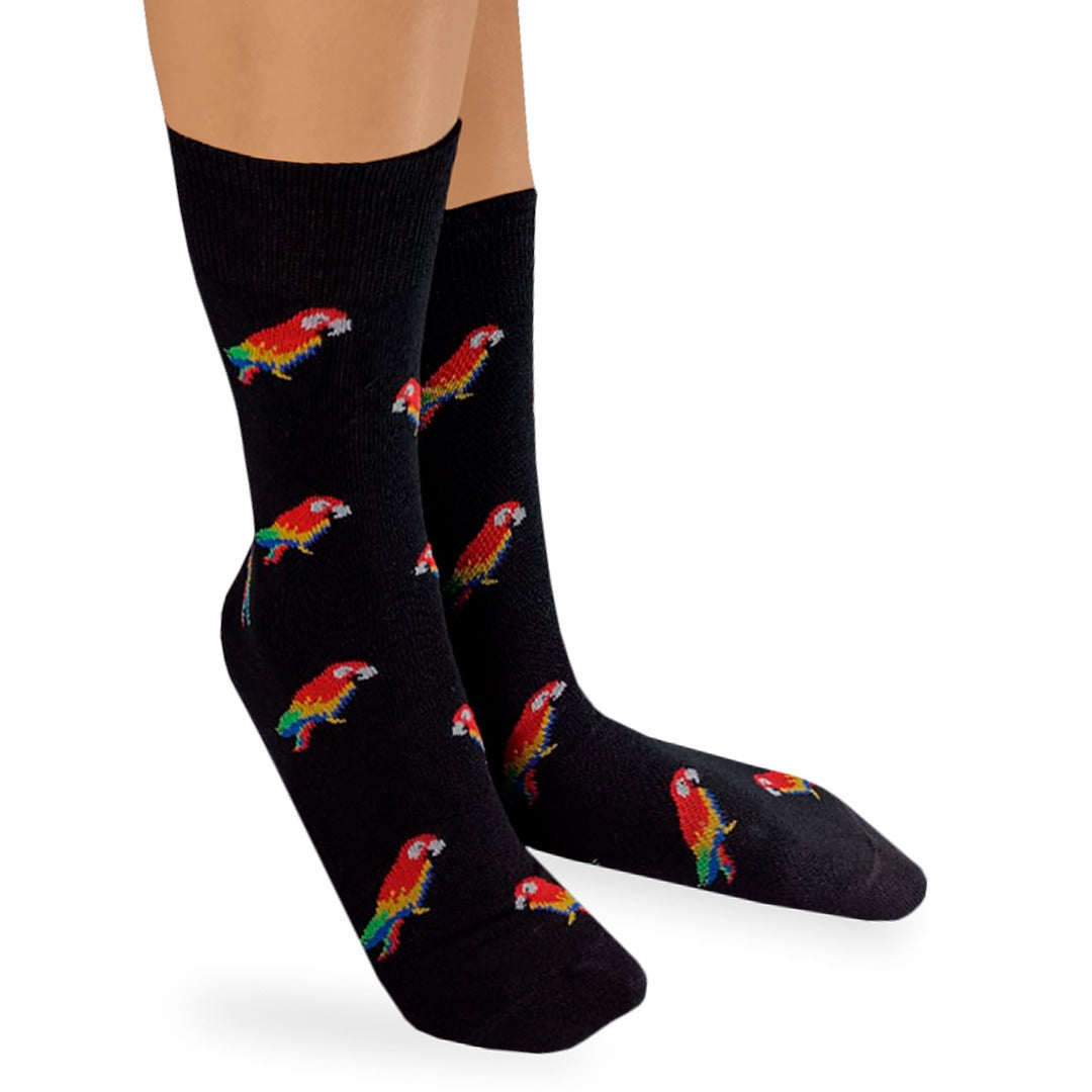 Calcetines Divertidos "Guacamayas"