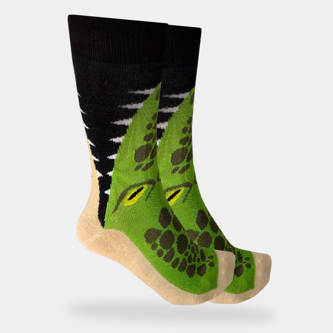 Calcetines "Boca De Cocodrilo"
