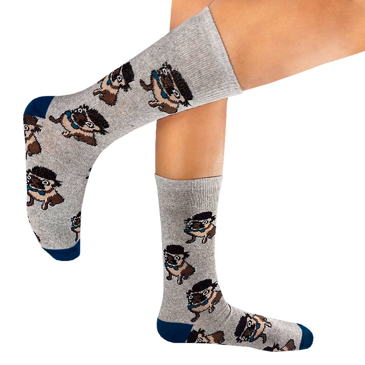 Calcetines "Pug Elegante"