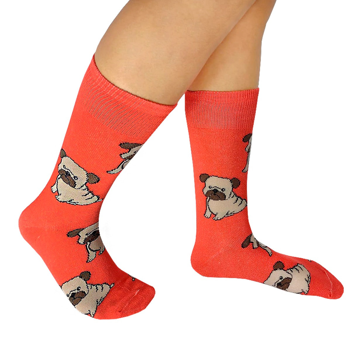 Calcetines Divertidos "Perritos Pug"