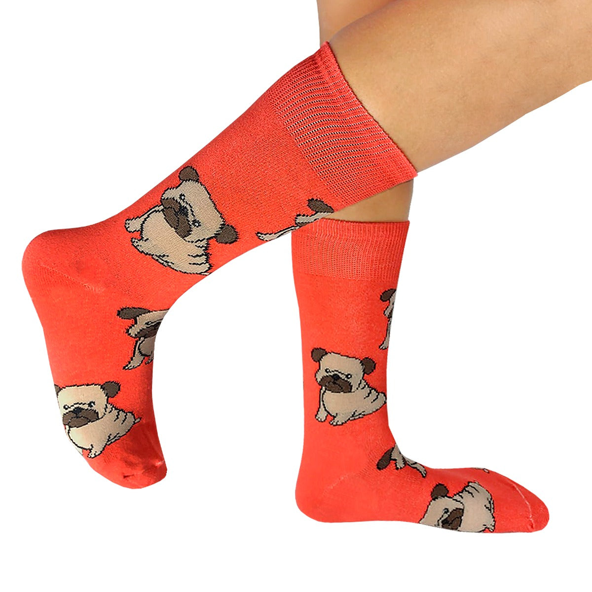 Calcetines Divertidos "Perritos Pug"
