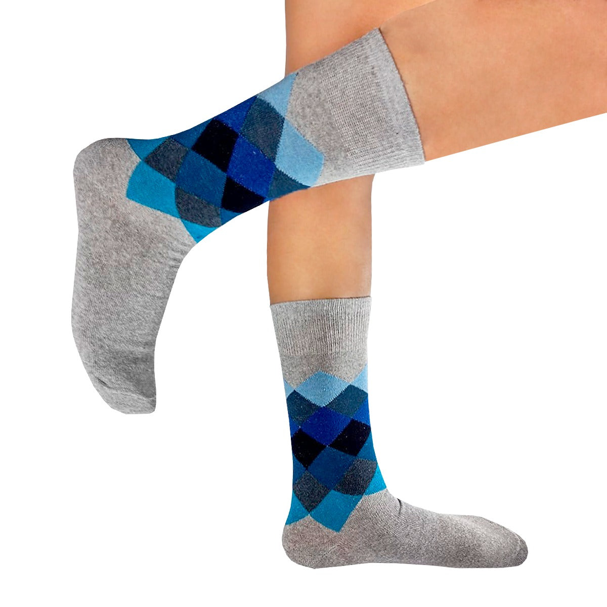 Calcetines "Rombos Gris"