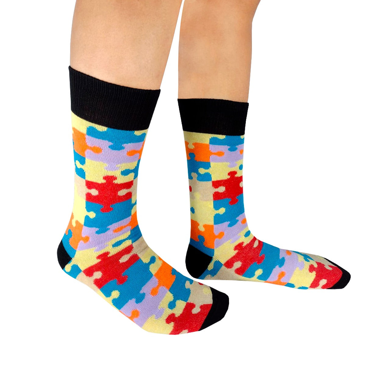 Calcetines Divertidos "Rompecabezas"