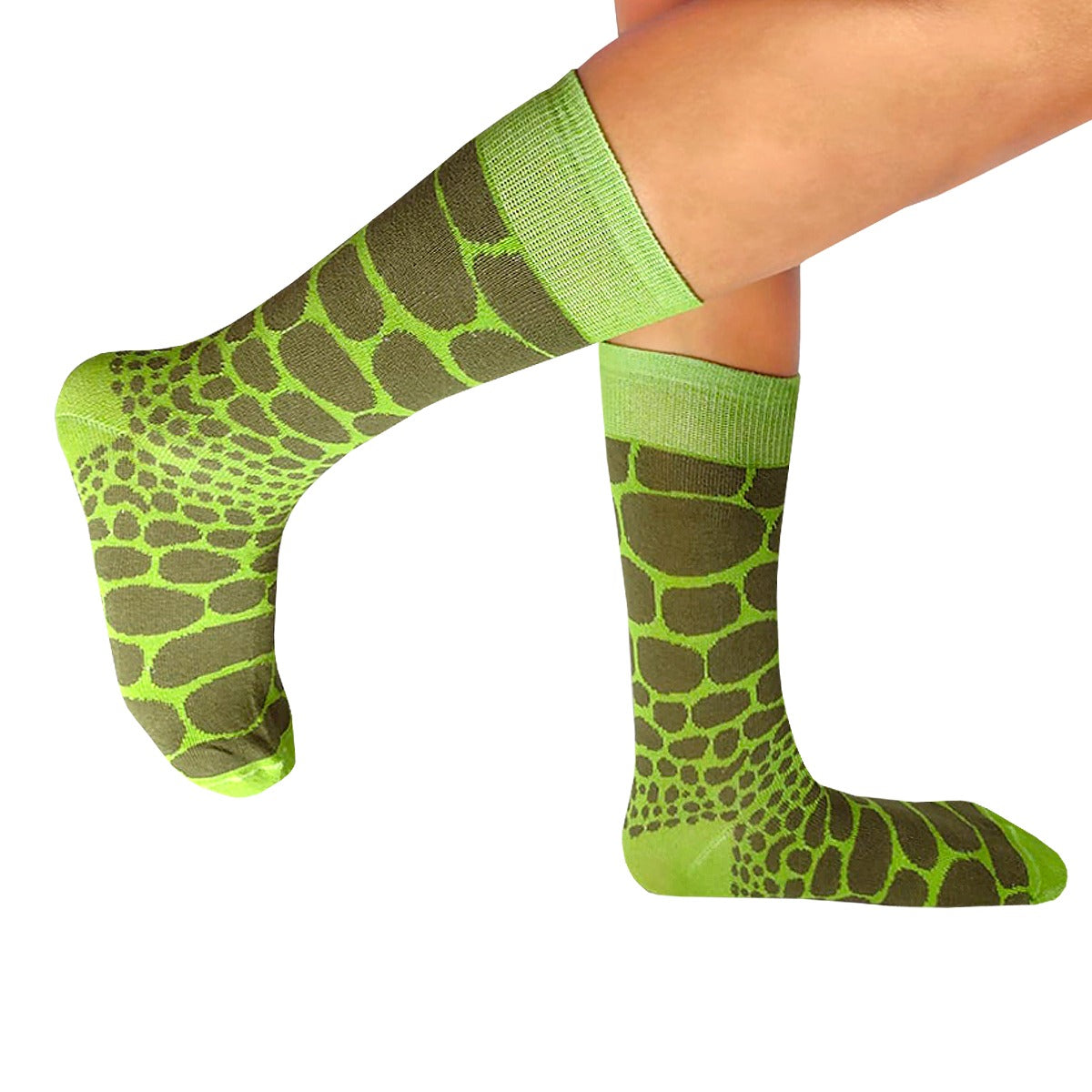 Calcetines Divertidos "Piel De Cocodrilo"