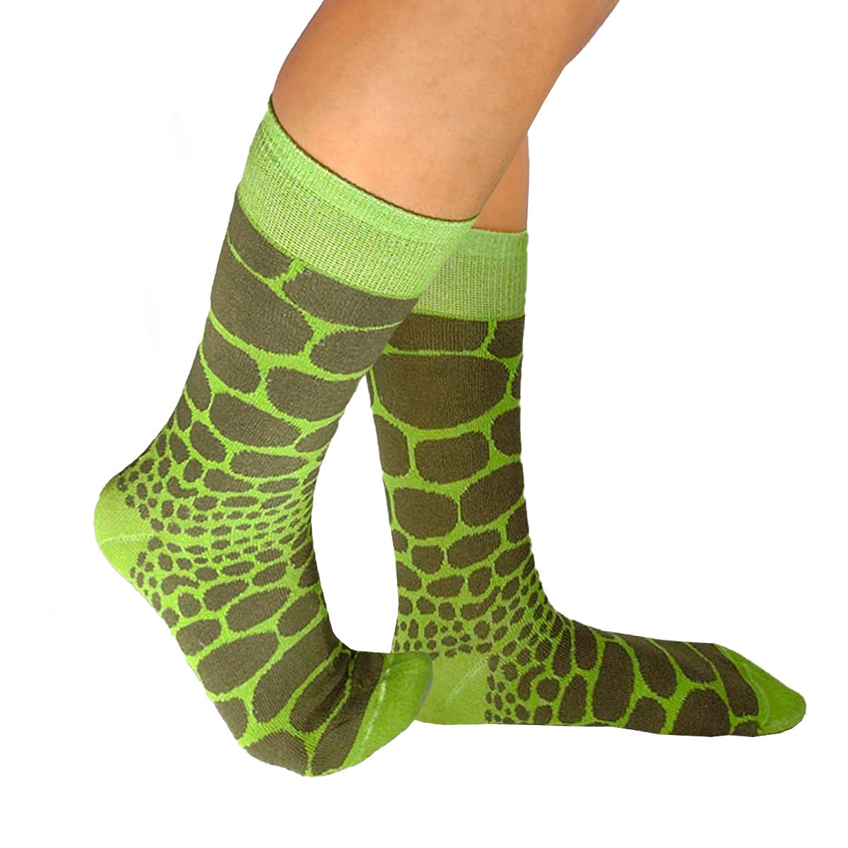 Calcetines Divertidos "Piel De Cocodrilo"