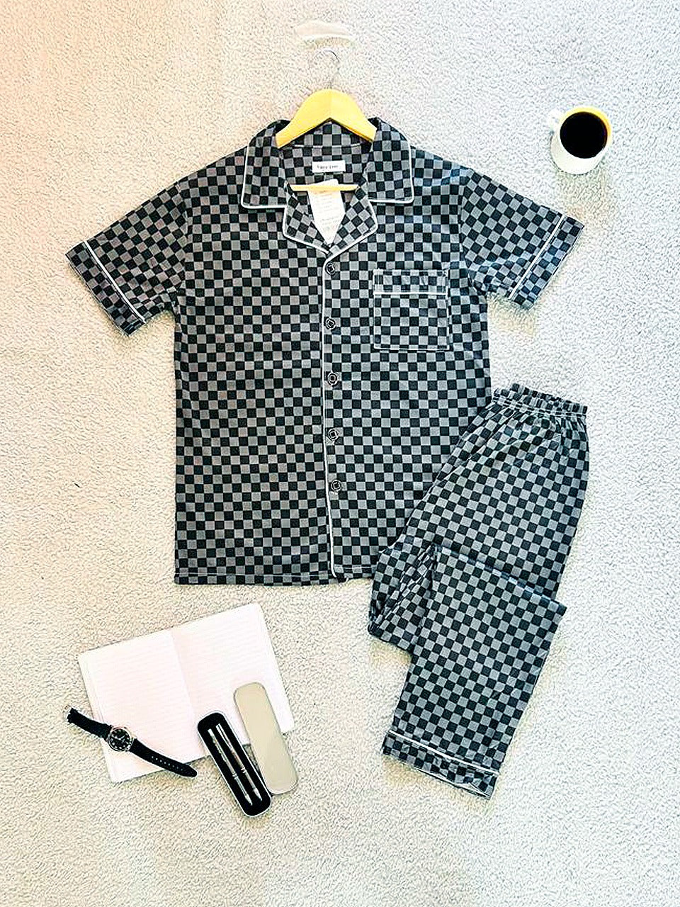 Pijama De Hombre Cuadritos