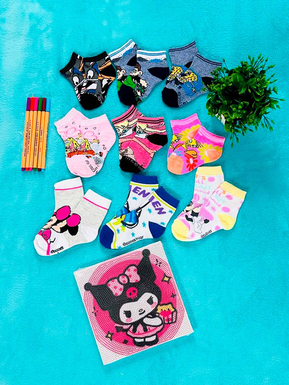 CALCEPACK Tines Disney / Doobalo Infantil 12 Pares
