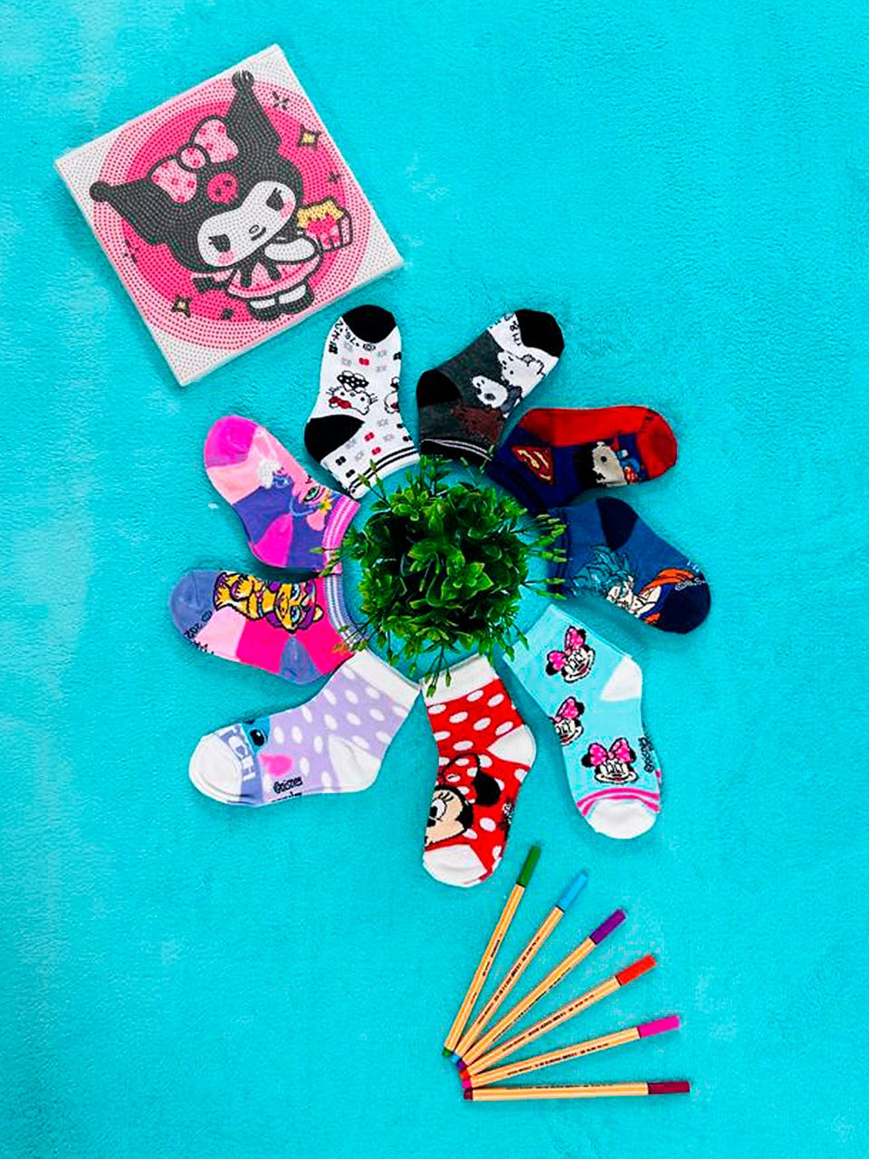 CALCEPACK Tines Disney / Doobalo Infantil 12 Pares