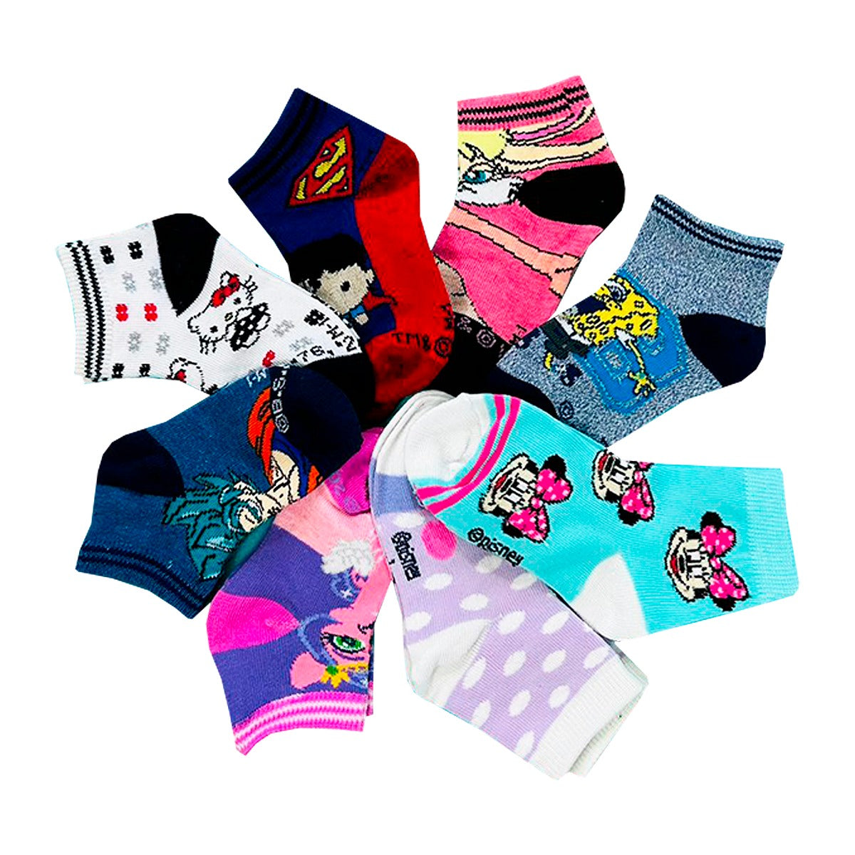 CALCEPACK Tines Disney / Doobalo Infantil 12 Pares