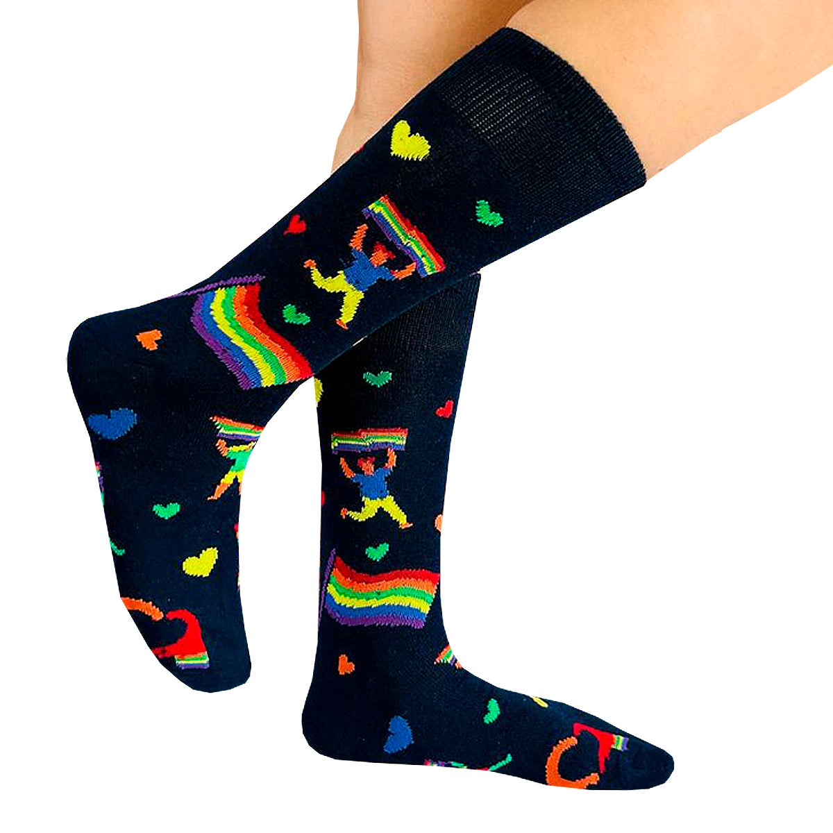 Calcetines "LGBT" Color Negro