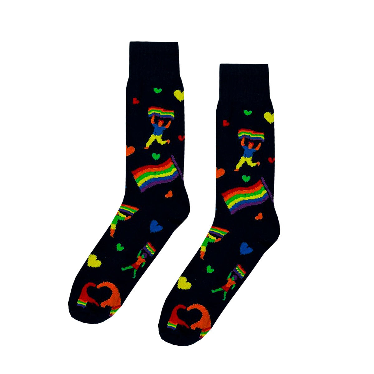 Calcetines "LGBT" Color Negro