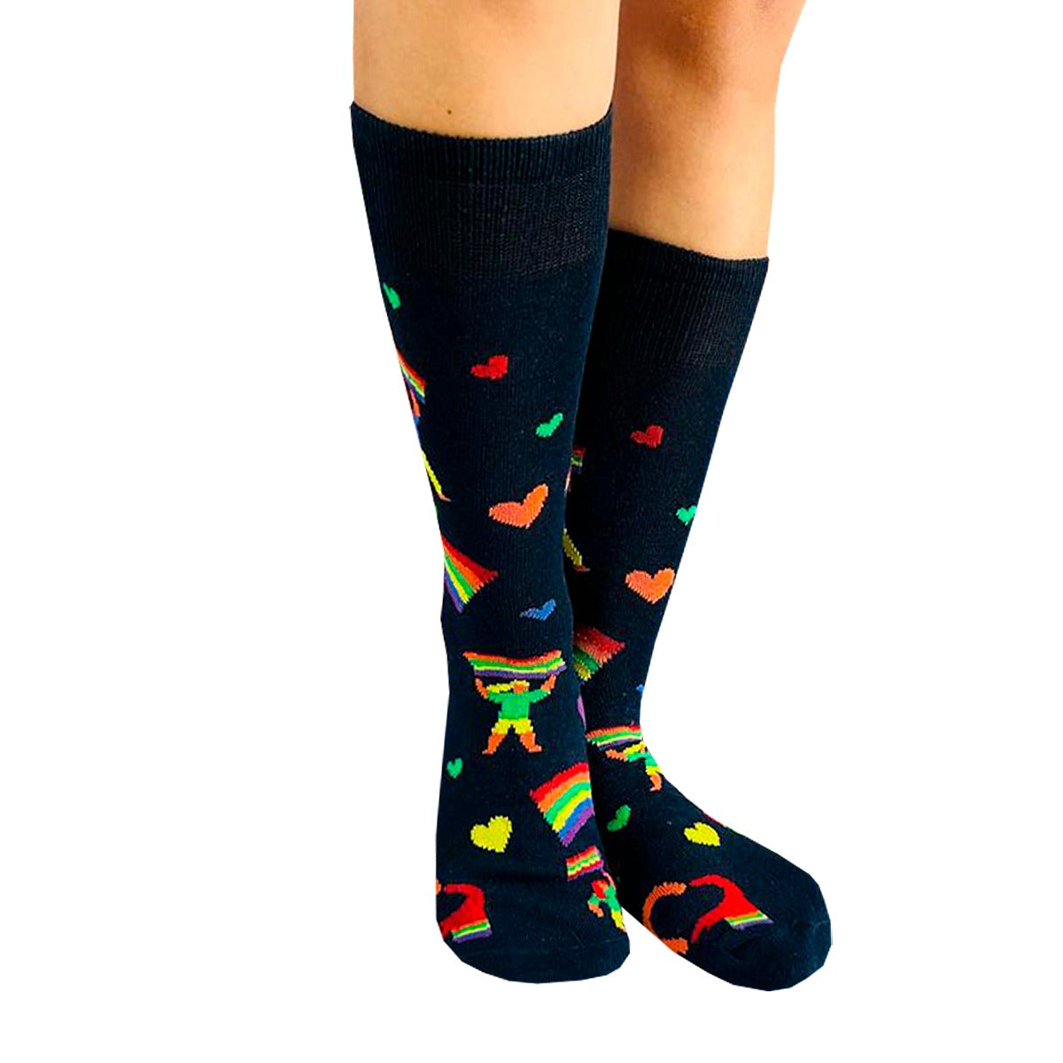 Calcetines "LGBT" Color Negro