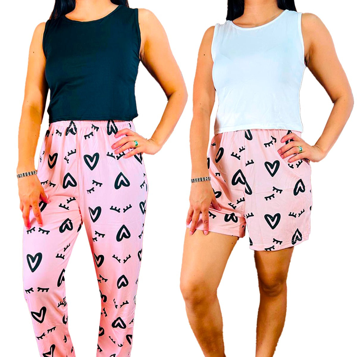 Pijama Diseño De "Corazones"