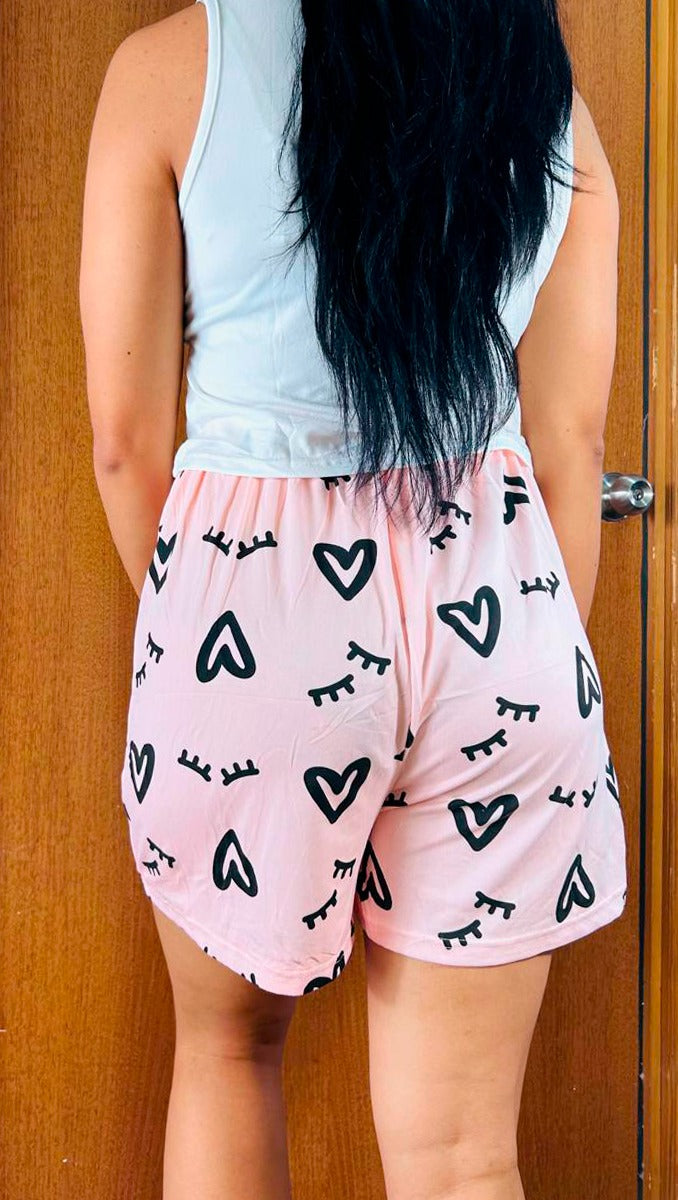 Pijama Diseño De "Corazones"