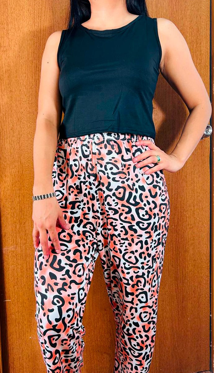 Pijama Diseño De "Leopardo"