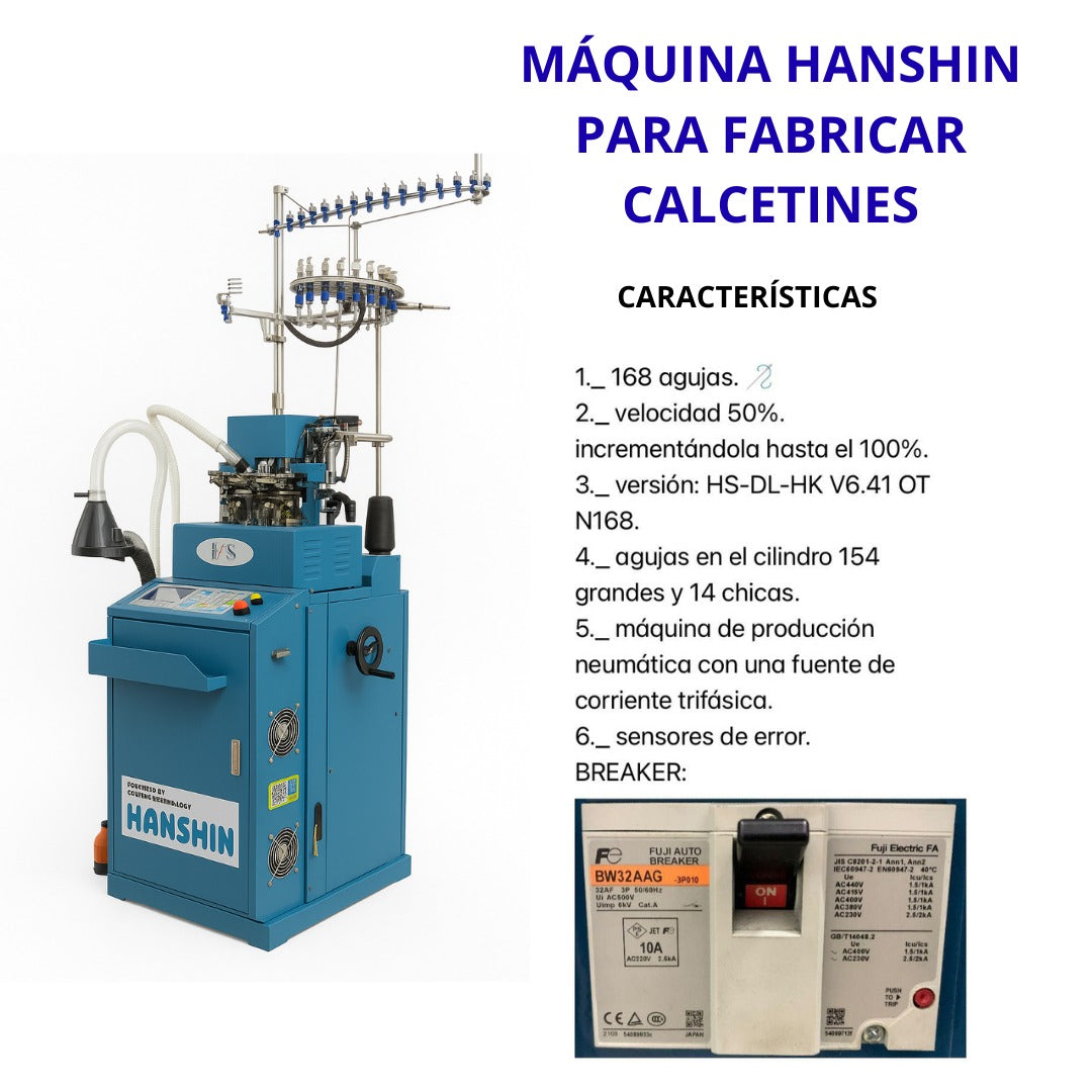 Máquina Para Fabricar Calcetines Adulto Coreana 168 Agujas